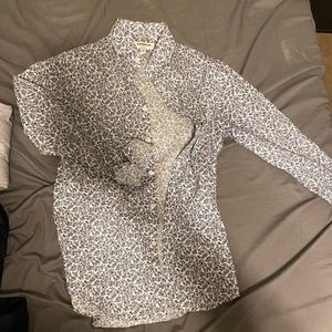 Express extra slim fit NWOT button down